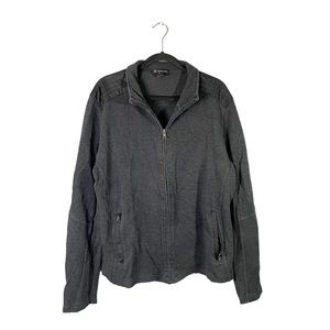 INC International Concepts Full Zip Up Knit Sweater Business’s Casual Size XL